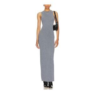 Song Of Style Sleeveless Gray Talan Maxi Size S Dress